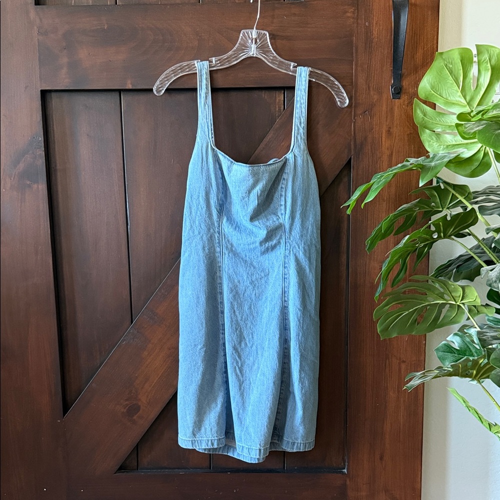 Hollister Sky Blue Denim Dress